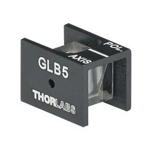 GL10-A Mounted Glan-Laser Polarizer, 10 mm CA, AR Coating