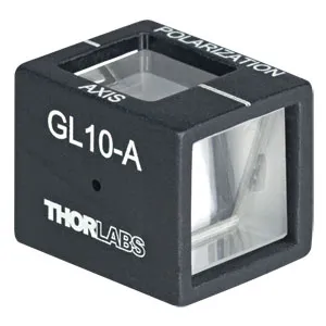 Polariseur Laser Thorlabs GL10-A – Monté, 10 Mm CA, Boîte Ouverte (jamais Utilisé)