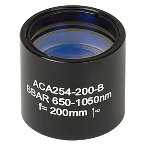 Thorlabs Achromatic Doublet Lens - ACA254-200-B | MEETOPTICS
